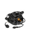 Гірлянда зовнішня Delux Belt Light NEW 10,4 м 13 патронів Е27 (без ламп) чорн IP 65 EN