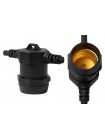 Гірлянда зовнішня Delux Belt Light NEW 10,4 м 13 патронів Е27 (без ламп) чорн IP 65 EN