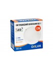 Світильник світлодіодний настінно-стельовий DELUX WPL LED 60 12 Вт 4000К IP54 накладний