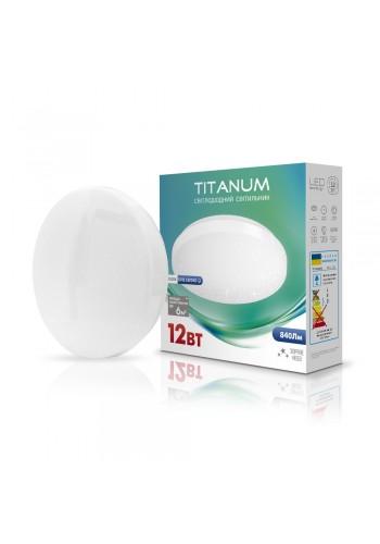 LED світильник настінно-стельовий TITANUM 12W 4100K Зоряне небо