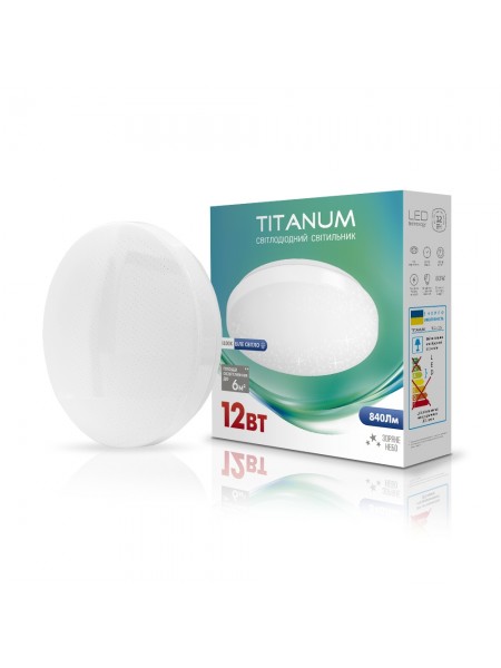 LED светильник настенно-потолочный TITANUM 12W 4100K Звездное небо