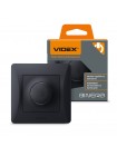 Димер 600Вт чорний графіт VIDEX BINERA VF-BNDM600-BG - 295107