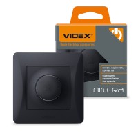 Димер 600Вт чорний графіт VIDEX BINERA VF-BNDM600-BG - 295107