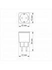 Розумна розетка 1 слот WiFi VF-WP100