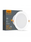 LED світильник Back вбудований круглий VIDEX 15W 5000K VL-DLBR-155 - 480475