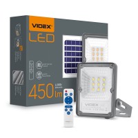 LED прожектор автономний VIDEX 600Lm 5000K VL-FSO-205 - 298924