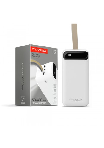 Повербанк TITANUM 741 White 50000mAh TPB-741-W - 483513