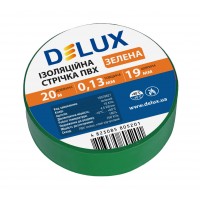 ізострічка DELUX ПВХ 20 м. зелена