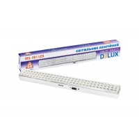 Cвітильник світлодіодний аварійний REL-901LED (2*3.7V2Ah) 90 LED 6Вт 480x68x38 акумуляторний