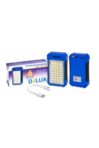 Світильник світлодіод. DELUX REL-101 (4V2.4Ah) 36 LED 4W 69x37x125 