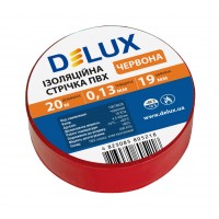 ізострічка DELUX ПВХ 20 м. червона