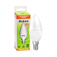 Лампа світлодіодна DELUX BL37B 7 Вт 4100K 220В E14 білий