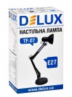Світильник настільний DELUX TF-07 E27 срібло