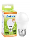 Лампа світлодіодна DELUX BL50P 5 Вт 4100K 220В E27 білий