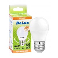 Лампа світлодіодна DELUX BL50P 5 Вт 4100K 220В E27 білий