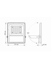 LED прожектор автономний VIDEX 2800Lm 5000K VL-FSO-1005 - 298948