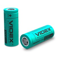 Акумулятор Videx Li-ion 26650 (без захисту) 5000mAh bulk/1шт 26650/5000/1B - 048510