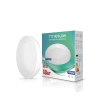 LED світильник настінно-стельовий TITANUM 18W 5000K Орбіта TLCL-185OR - 481809