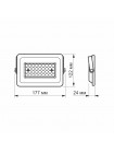 LED прожектор VIDEX F2e 30W 5000K VL-F2e-305W - 480383