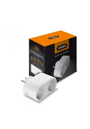 Розумна розетка 2 слоти WiFi VF-WP200