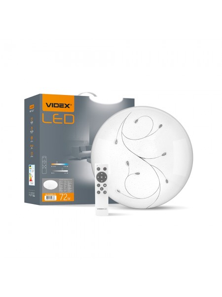 LED светильник функциональный  круглый VIDEX DROP  72W 2800-6200K