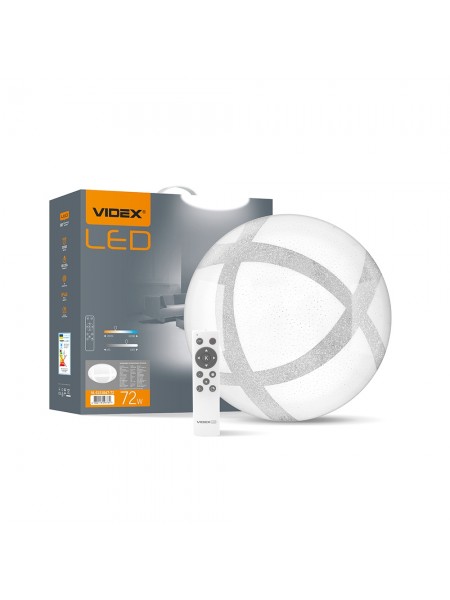 LED светильник функциональный  круглый VIDEX GLANZ 72W 2800-6200K