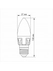 LED лампа VIDEX PREMIUM C37 7W E27 3000K