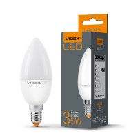 LED лампа VIDEX  C37e 3.5W E14 4100K VL-C37e-35144 - 292588