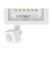 LED прожектор VIDEX F2e 10W 5000K з датчиком руху та освітленості VL-F2e105W-S - 480437