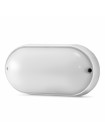 LED світильник IP65 овальний VIDEX 9W 5000K білий