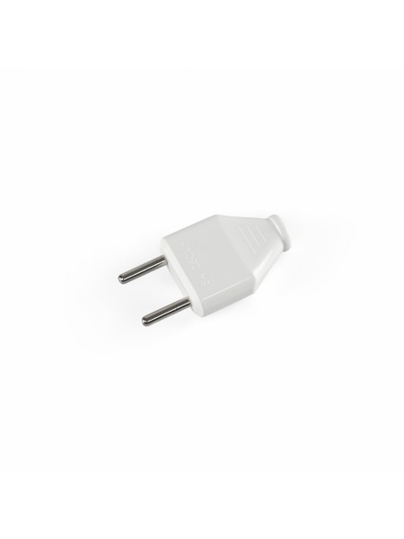 Вилка мережева б/з 6А біла TITANUM STANDARD TF-PL106-W - 483940