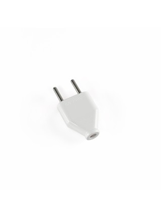 Вилка мережева б/з 6А біла TITANUM STANDARD TF-PL106-W - 483940