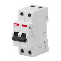 Автоматичний вимикач ABB basic M 2P C63 (2CDS642041R0634)