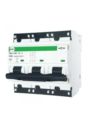 Автоматичний вимикач Промфактор FB1-125 ECO 3P C80 ( FB1C30080 )