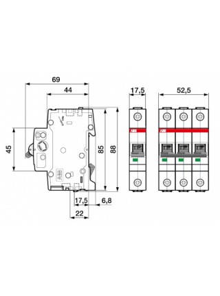 Автоматичний вимикач ABB SZ201-B40 ( 2CDS251025R0405 ) Автоматичний вимикач ABB SZ201-B40 ( 2CDS251025R0405 )