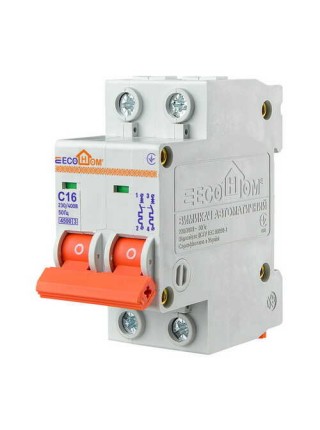 Автоматичний вимикач ВА ECOHоме 2P C25 ( ECO010020005 )