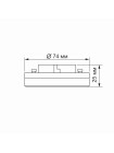 LED лампа VIDEX GX53 12W 4100K 220V VL-GX53-12534 - 484800