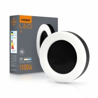 LED світильник ART IP65 круглий VIDEX 15W 5000K Black VL-BHFR-155B - 485197