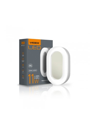LED світильник ART IP65 овальний VIDEX 11W 5000K VL-BHFO-115 - 298368/540947