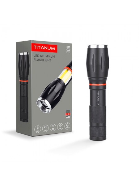 Портативний світлодіодний ліхтарик TITANUM TLF-T06 300Lm 6500K TLF-T06 - 483315