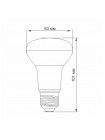 LED лампа VIDEX R63e 9W E27 4100K VL-R63e-09274 - 294148