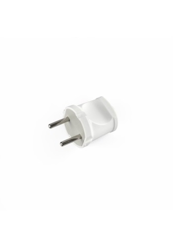 Вилка мережева б/з пряма 10А біла TITANUM STANDARD TF-PL110-W - 483964