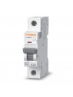 Автоматичний вимикач RS6 1п 10А 6кА С VIDEX RESIST VF-RS6-AV1C10 - 481373