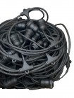 Гірлянда зовнішня Delux Belt Light 50,4 м 63 патронів Е27 (без ламп) чорн IP 65 EN