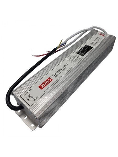 Блок живлення JINBO 300 Вт 220В AC/12В DC IP67 ( JLV-12300KA )