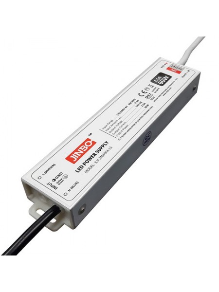 Блок живлення JINBO 60 Вт 220В AC/24В DC IP67 ( JLV-24060KA-LS )