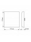 LED світильник безрамковий квадратний VIDEX 24W 4100K VL-DLFS-244 - 298160