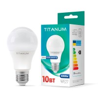 LED лампа TITANUM A60 10W E27 3000K TLA6010273 - 296708