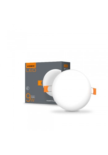 LED світильник безрамковий круглий VIDEX 9W 4100K VL-DLFR-094 - 298214