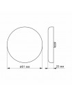 LED світильник безрамковий круглий VIDEX 9W 4100K VL-DLFR-094 - 298214